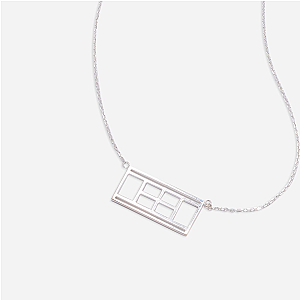 Tennis Court Necklace