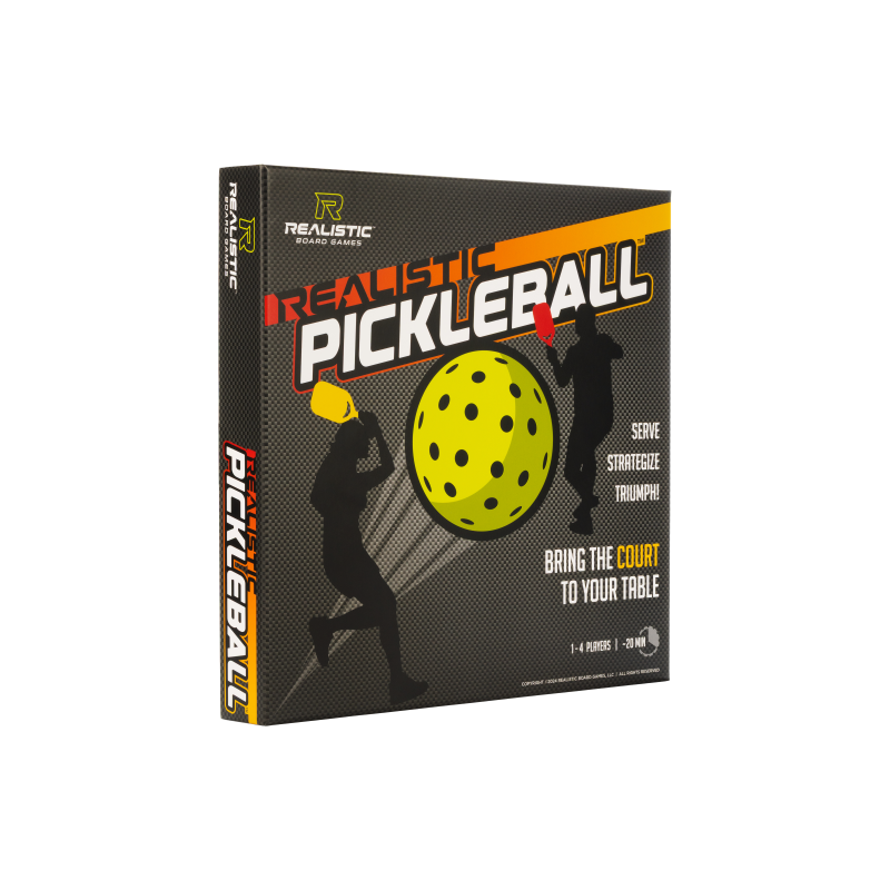 Realistic Pickleball Board Game