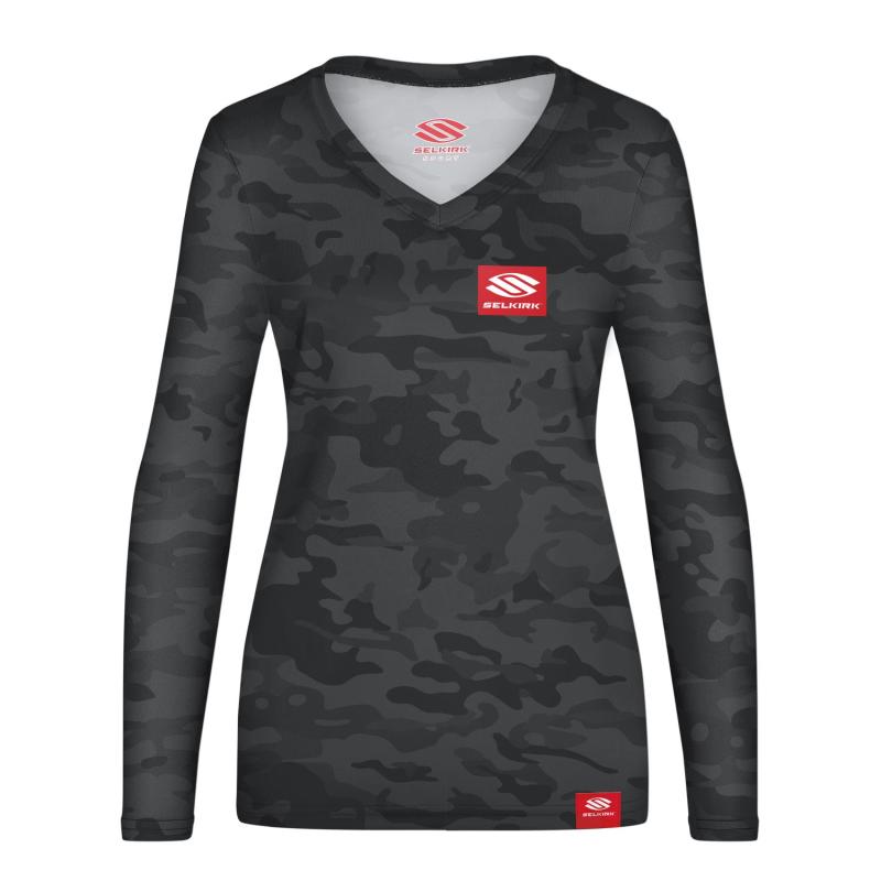 Selkirk Women's Red Label Long Sleeve V-Neck - Stretch-Wik Technology