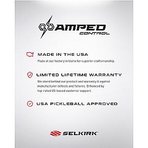 Selkirk AMPED Control - S2 - Pickleball Paddle
