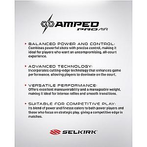 Selkirk AMPED Pro Air - Invikta - Pickleball Paddle