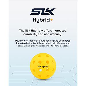 SLK Hybrid+ Pickleball - 12 pack