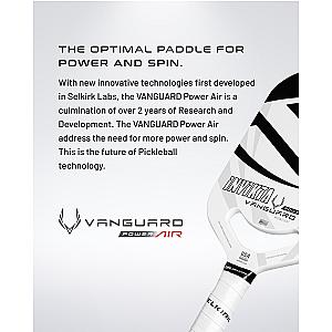Selkirk VANGUARD Power Air - S2 - Pickleball Paddle