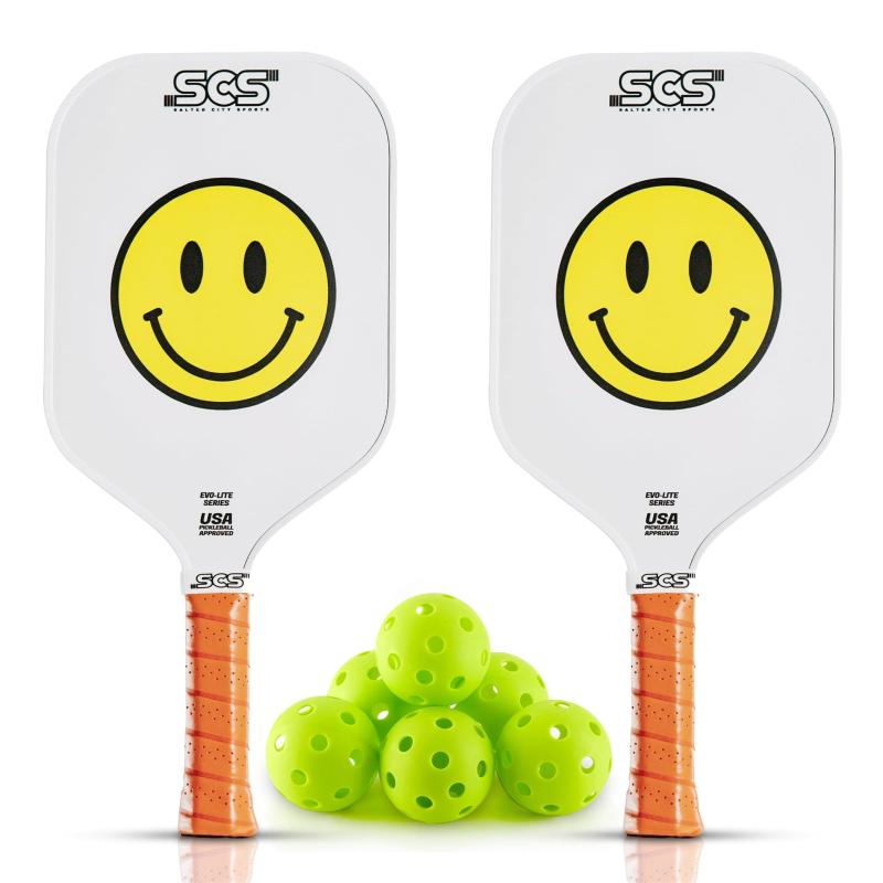 Two Paddle Pickleball Set