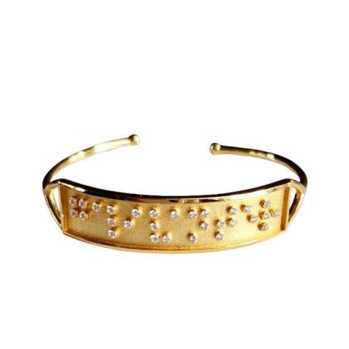 Touchstone* Galivanter Cuff Bracelet Gold