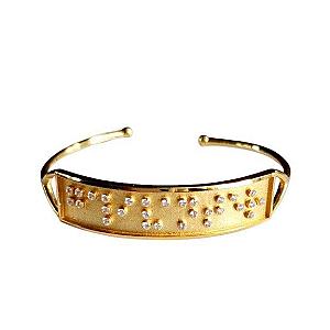 Touchstone* Galivanter Cuff Bracelet Gold