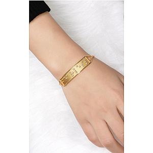 Touchstone* Galivanter Cuff Bracelet Gold