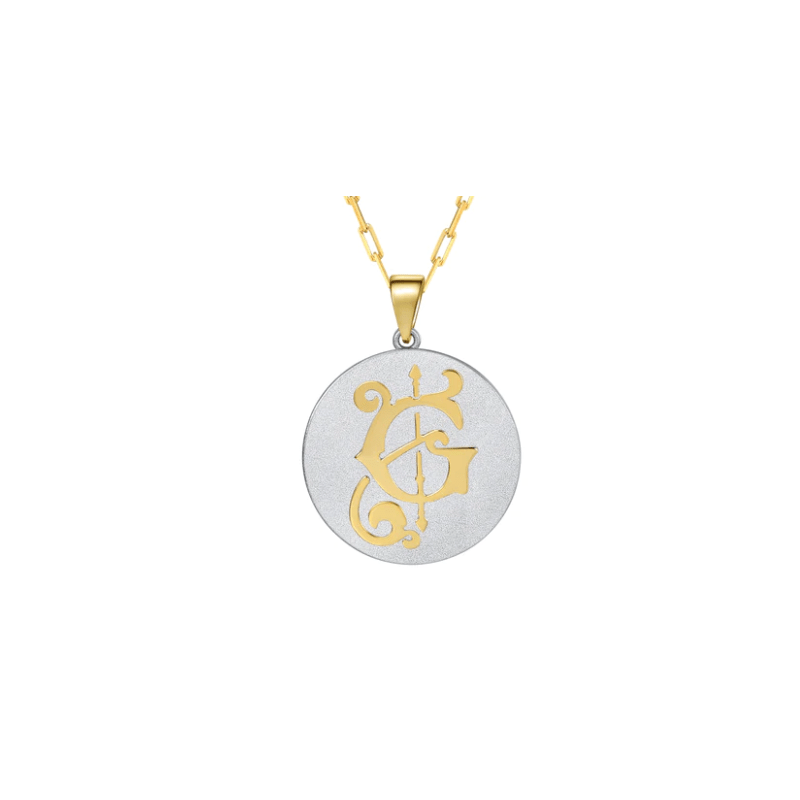 Saints & Saviors* Fancy Initial G Pendant Necklace