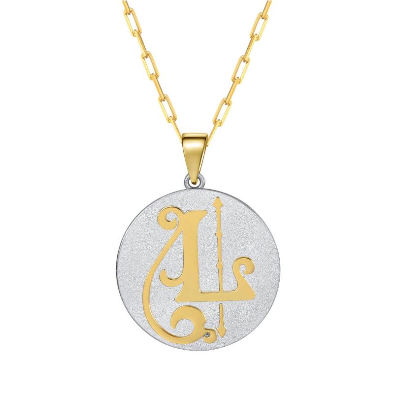 Saints & Saviors* Fancy Initial L Pendant Necklace