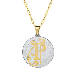 Saints & Saviors* Fancy Initial P Pendant Necklace