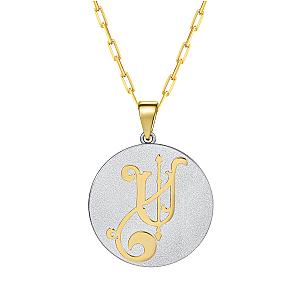 Saints & Saviors* Fancy Initial U Pendant Necklace
