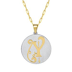 Saints & Saviors* Fancy Initial Y Pendant Necklace