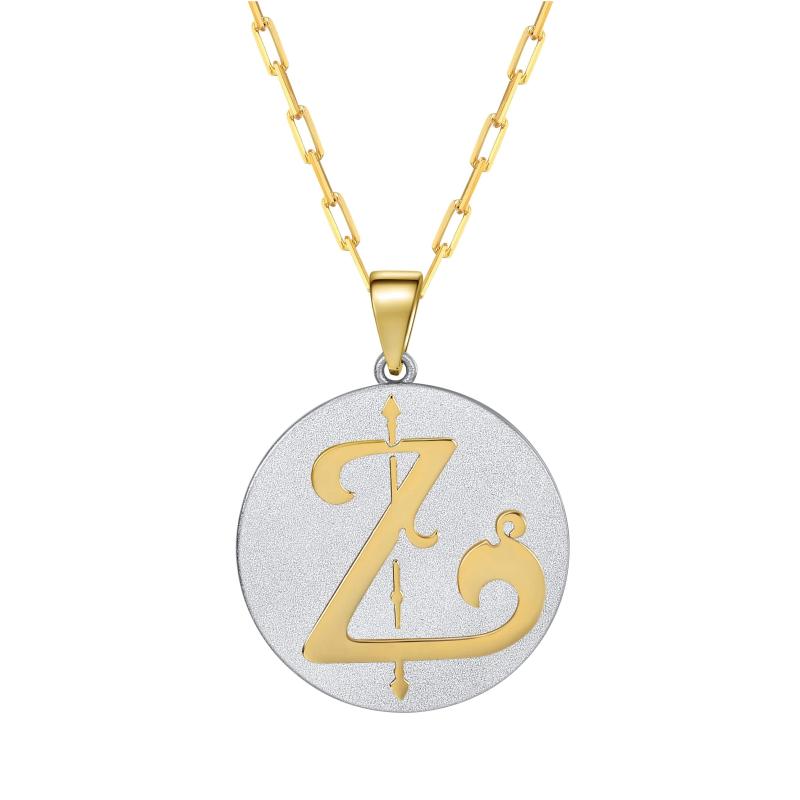 Saints & Saviors* Fancy Initial Z Pendant Necklace