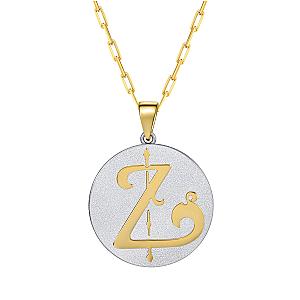 Saints & Saviors* Fancy Initial Z Pendant Necklace