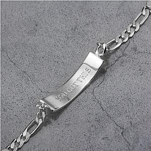 Touchstone* You Got This ID Link Bracelet in Silver