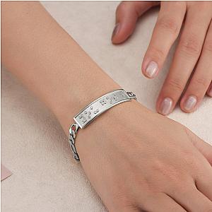 Touchstone* You Got This ID Link Bracelet in Silver