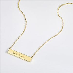 Touchstone GOOD VIBES Mini-Bar Necklace