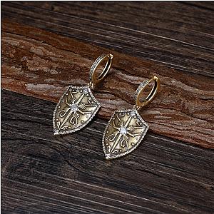 Saints and Saviors Annedore Shield Earrings