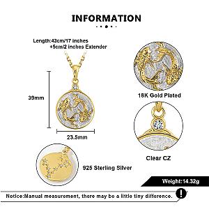 Wild Zodiac PISCES Necklace