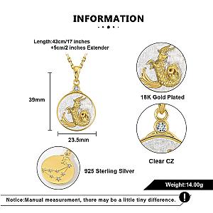 Wild Zodiac CAPRICORN Necklace