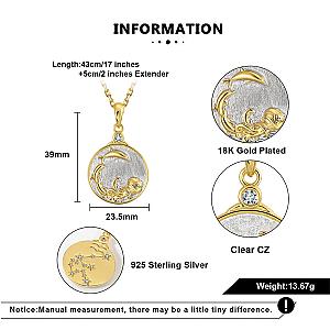 Wild Zodiac AQUARIUS Necklace