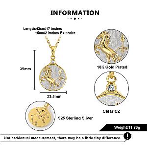 Wild Zodiac SAGITTARIUS Necklace