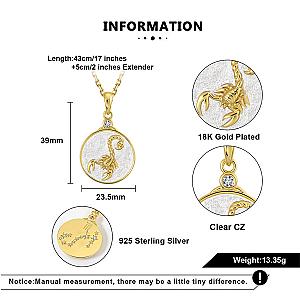 Wild Zodiac SCORPIO Necklace
