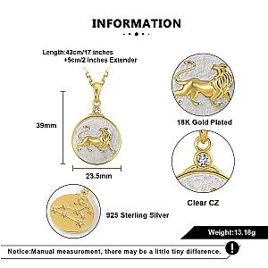 Wild Zodiac LEO Necklace
