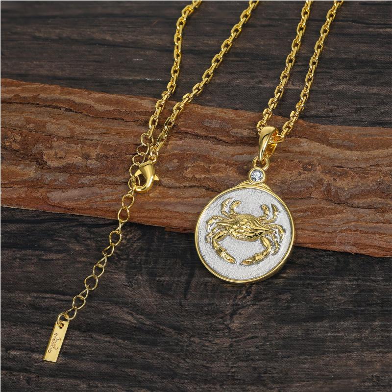Wild Zodiac CANCER Necklace