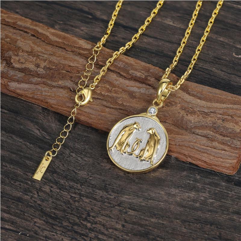 Wild Zodiac GEMINI Necklace