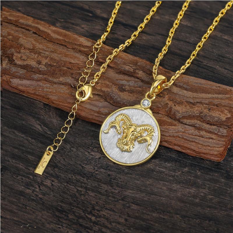 Wild Zodiac ARIES Necklace