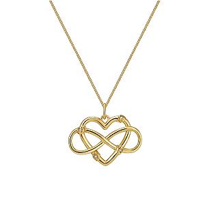 Everwild* Endless Love Pendant Necklace in Gold