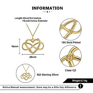 Everwild* Endless Love Pendant Necklace in Gold