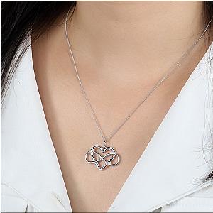 Everwild* Endless Love Pendant Necklace in Silver