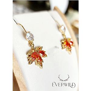 Everwild* Maple Leaf Drop Earrings