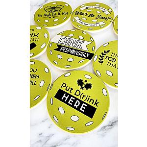 Pickleball Coaster Set B