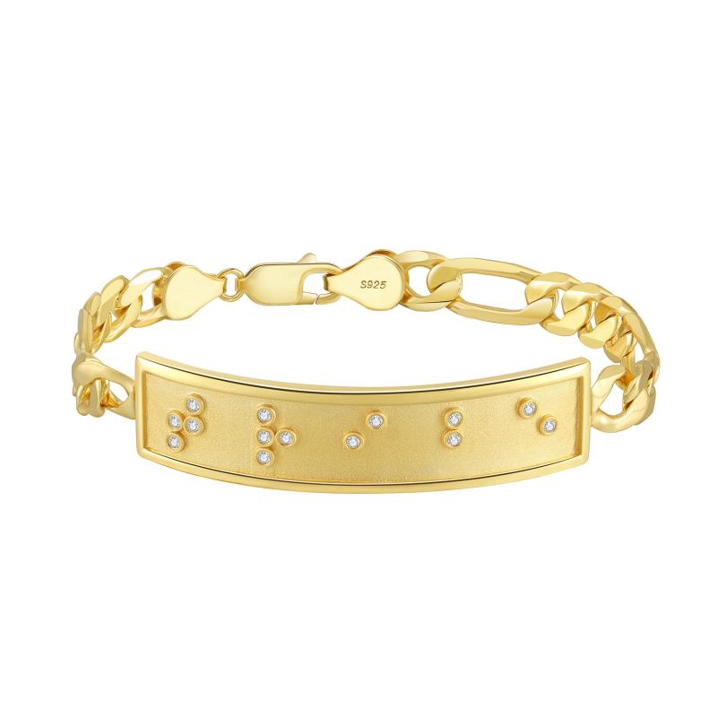 Touchstone* Tribe ID Link Bracelet in Gold