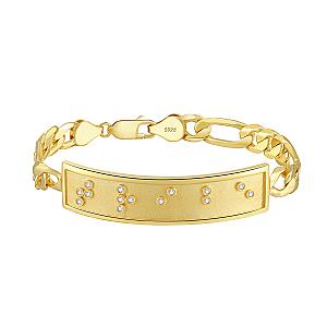 Touchstone* Tribe ID Link Bracelet in Gold