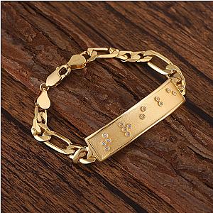 Touchstone* Tribe ID Link Bracelet in Gold