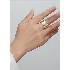 Touchstone* Badass Gold Wide Band