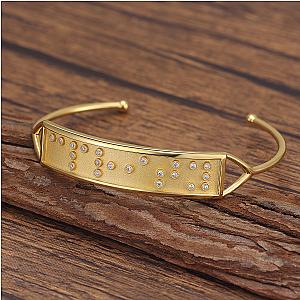 Touchstone* Clarity Cuff Gold