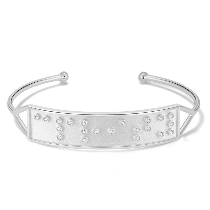 Touchstone* Clarity Cuff Silver