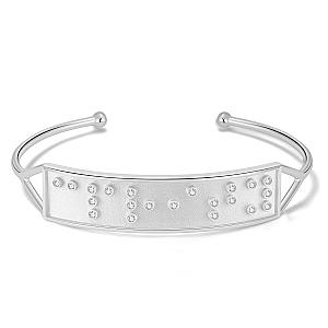 Touchstone* Clarity Cuff Silver