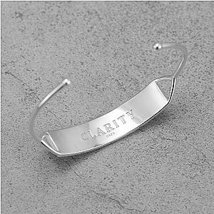 Touchstone* Clarity Cuff Silver