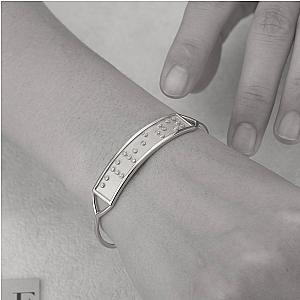 Touchstone* Clarity Cuff Silver
