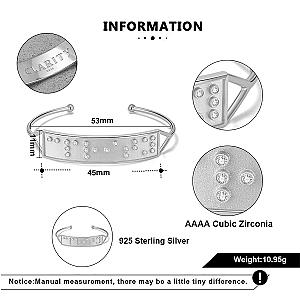 Touchstone* Clarity Cuff Silver