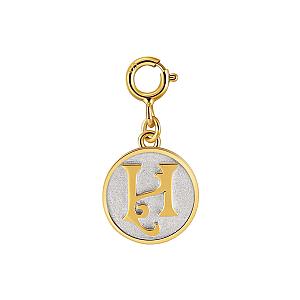 Dainty Fancy Initial Clip-on Pendant Charm A-Z