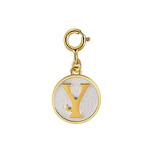 Dainty Fancy Initial Clip-on Pendant Charm A-Z
