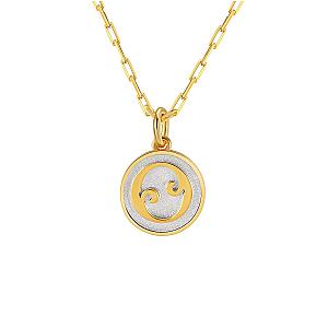 Dainty Fancy Initial Pendant Necklace A-Z