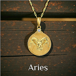 Zodiac Aries Necklace